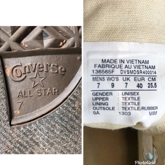 Converse All Star Unisex Mint Green Low Sneakers, size Men’s 7 / Women’s 9 - Picture 16 of 16